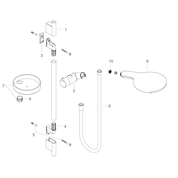 Suihkusetti Hansgrohe 27803000 Raindance [6559383]