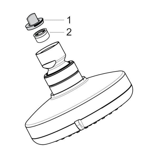 Yläsuihku Hansgrohe 28462000 Croma 100 [6559045] |