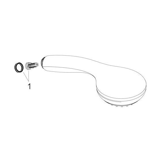 Käsisuihku Hansgrohe 28585000 Crometta 85 [6559410]