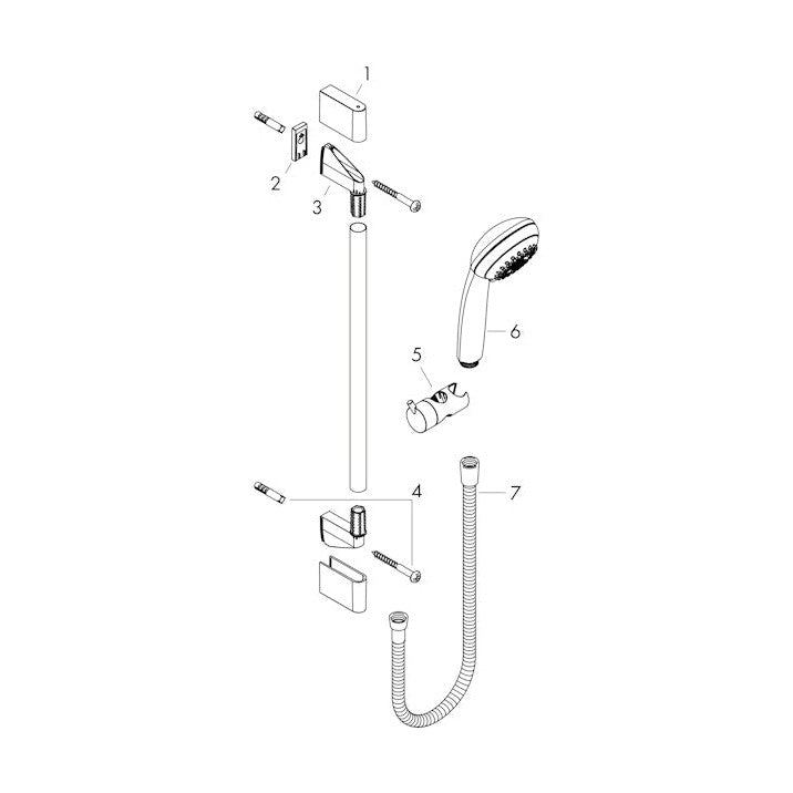 Suihkusetti Hansgrohe 27729000 Crometta 85 [6559403]
