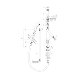 Pesuallashana Hansgrohe 10300 Axor Starck Bidette [6150272] |