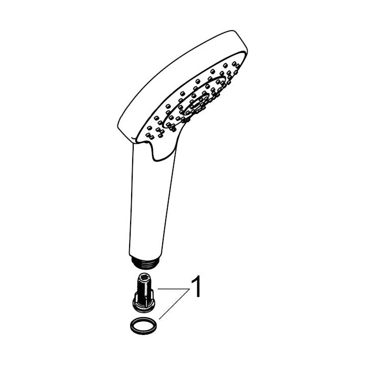 Käsisuihku Hansgrohe 26810400 Croma Select E Multi [6559551]