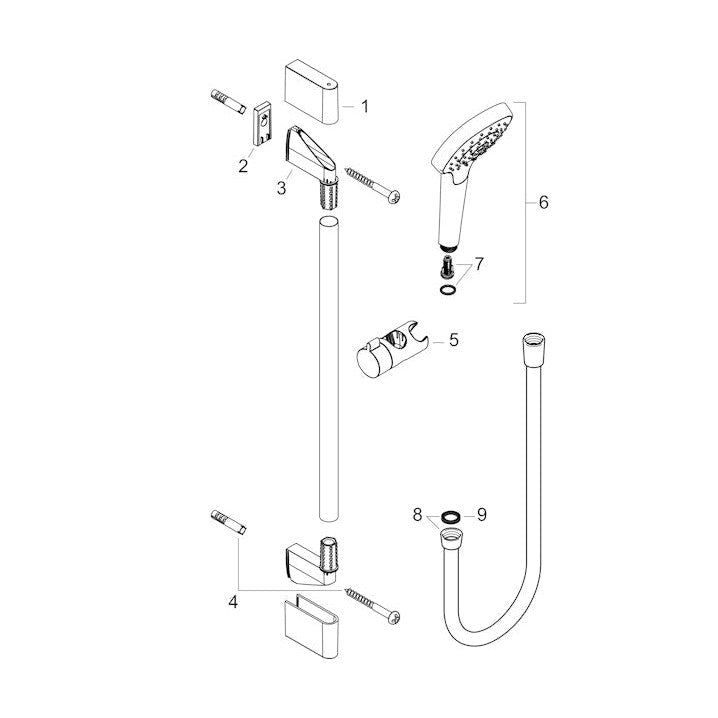 Suihkusetti Hansgrohe 26564400 Croma Select S [6559580]