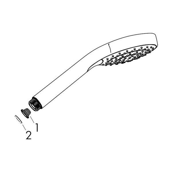 Käsisuihku Hansgrohe 26812400 Croma Select E Vario [6559553]