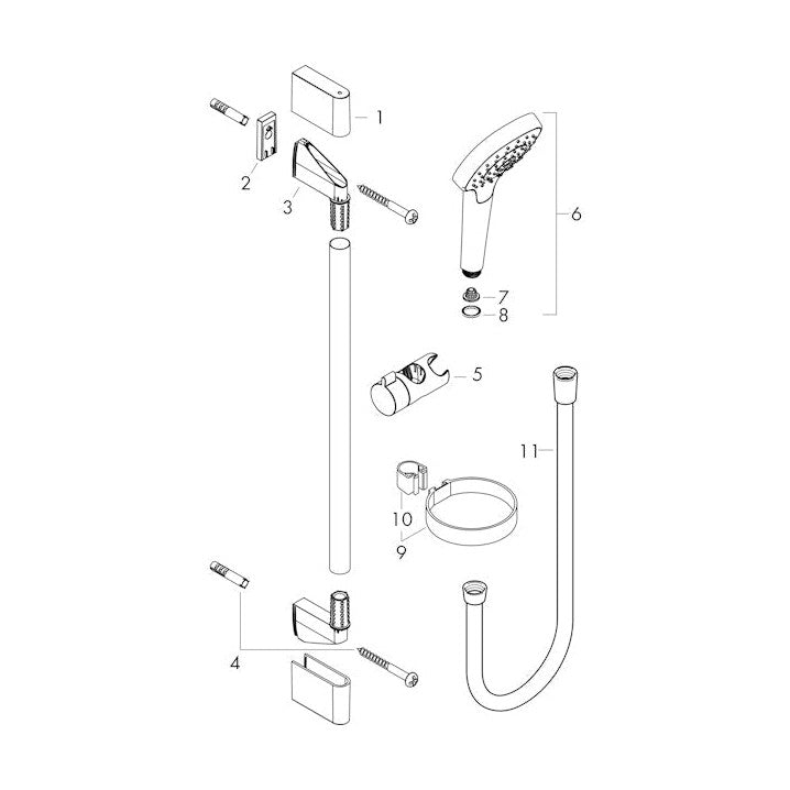 Suihkusetti Hansgrohe 26566400 Croma Select S Vario [6559570]