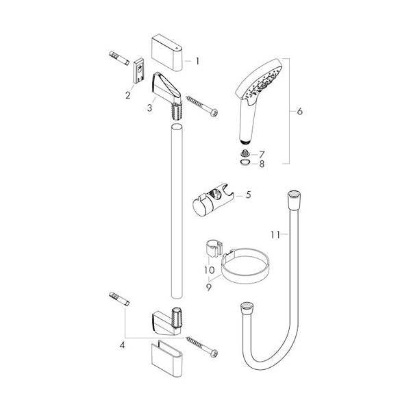 Suihkusetti Hansgrohe 26566400 Croma Select S Vario [6559570]