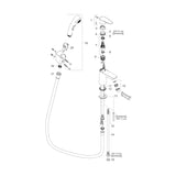 Pesuallashana Hansgrohe Talis E 80 Bidette Push - Open 71729000 [6150410] |