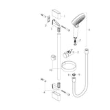Käsisuihkusetti Hansgrohe 26553400 Crometta Var.Saip.Ku. [6559763] |