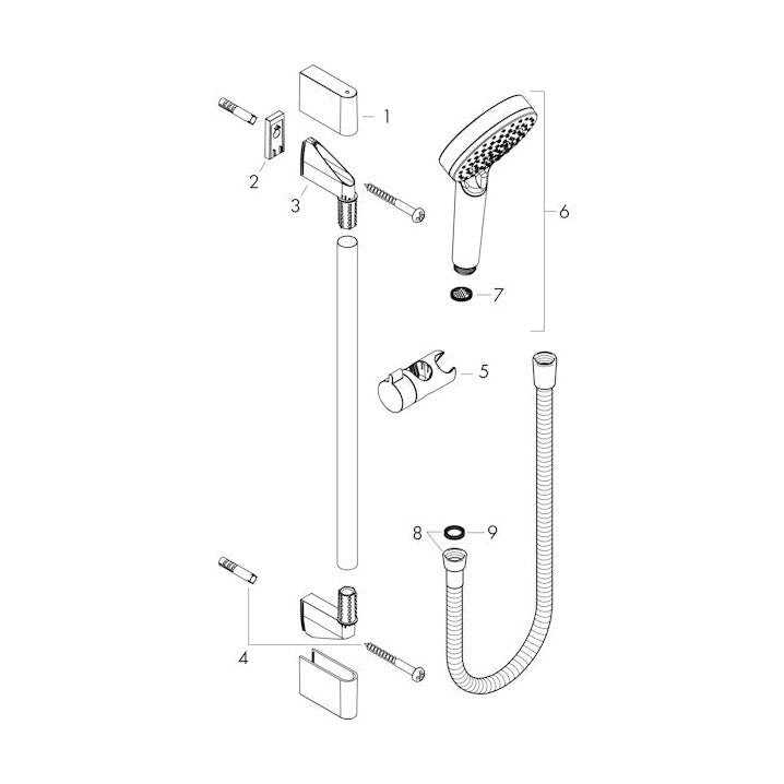 Käsisuihkusetti Hansgrohe 26534400 Crometta Var.Ecos.9L [6559761] |