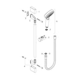 Käsisuihkusetti Hansgrohe 26534400 Crometta Var.Ecos.9L [6559761] |