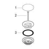 Vesilukon Pohjaventtiili Hg 50001820 1 1/4 Hansgrohe Matta [6552000] |