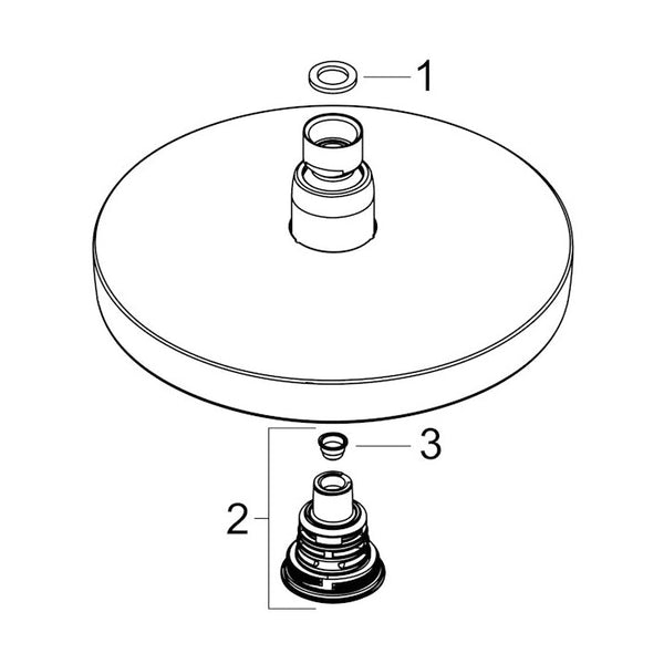 Yläsuihku Hansgrohe 26522400 Croma Select S180 [6559705] |