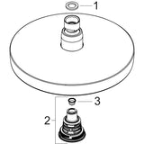 Yläsuihku Hansgrohe 26522000 Croma Select S 180 2 [6559704] |