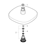 Yläsuihku Hansgrohe 26528400 Croma Select E180 Eco [6559711] |