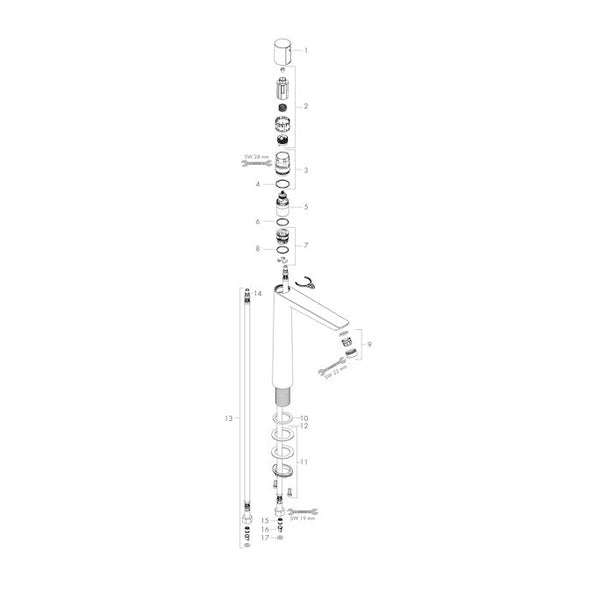 Pesuallashana Hansgrohe 71753000 Talis Select  E 240 [6150414]