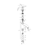 Pesuallashana Hansgrohe 75020000 Vivenis 110 VPV kromi [6150889] |