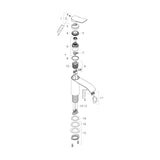 Pesuallashana Hansgrohe 75022000 Vivenis 110 kromi [6150891] |