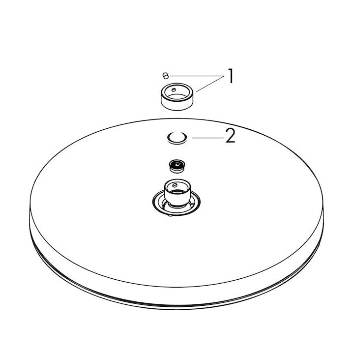 Yläsuihku Hansgrohe 24141000 Pulsify 260 Eco Kromi [6550084] |
