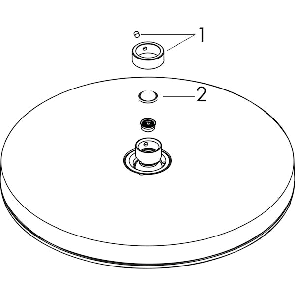 Yläsuihku Hansgrohe 24140670 Pulsify 260 Musta [6550083] |