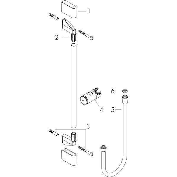 Suihkutanko Hansgrohe 24400000 Pulsify 650 Kromi [6550106]