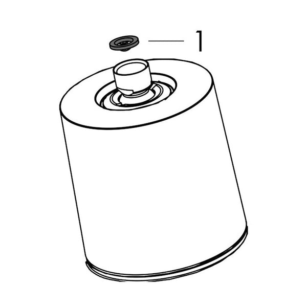 Yläsuihku Hansgrohe 24130670 Pulsify 105 Musta [6550077] |