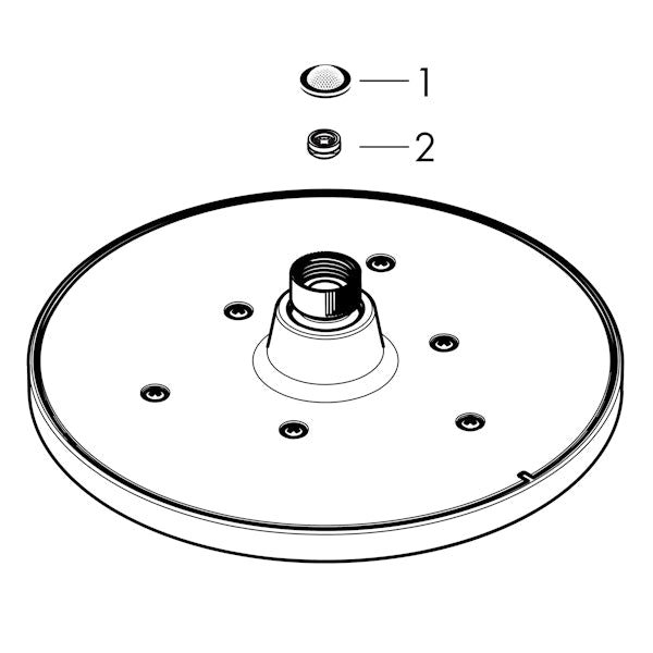 Yläsuihku Hansgrohe 26277000 Vernis Bl 200 Ecosm [6550123] |