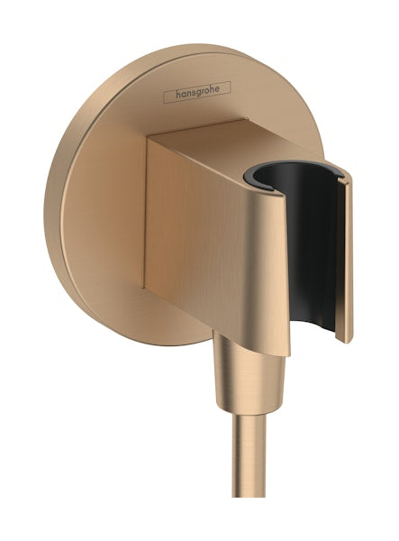 Seinäliitin Hansgrohe 26888140 Fixfit S Pronssi [6550280]