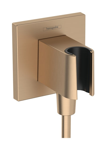 Seinäliitin Hansgrohe 26889140 Fixfit E Pronssi [6550284]