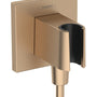 Seinäliitin Hansgrohe 26889140 Fixfit E Pronssi [6550284]
