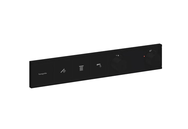 Pintaosa Hansgrohe 15381670 Suihkuhana 3-T Musta [6352010]