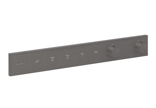 Pintaosa Hansgrohe 15384340 Suihkuhana 5-T harj, Musta Kromi [6352013]