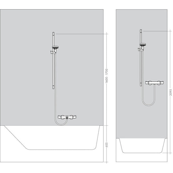 Käsisuihkusetti Hansgrohe 26534400 Crometta Var.Ecos.9L [6559761] |