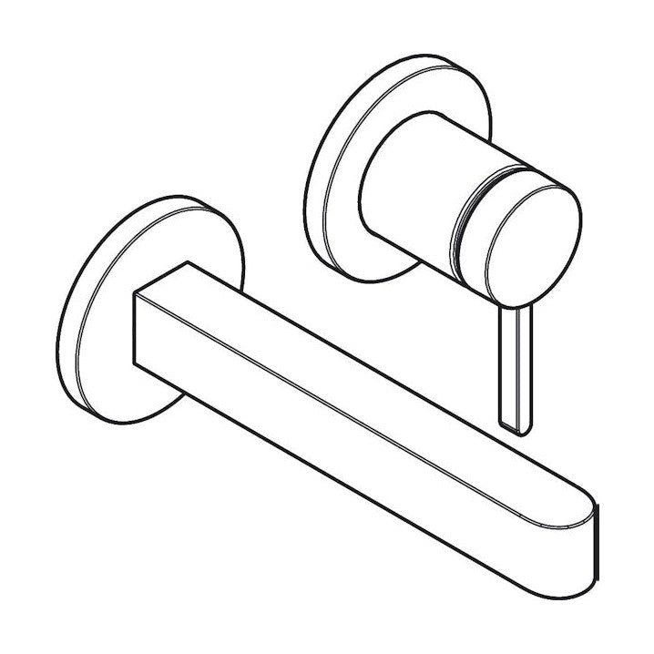 Pesuallashana Hansgrohe 76051700 Finoris Seinä Valk [6151030]