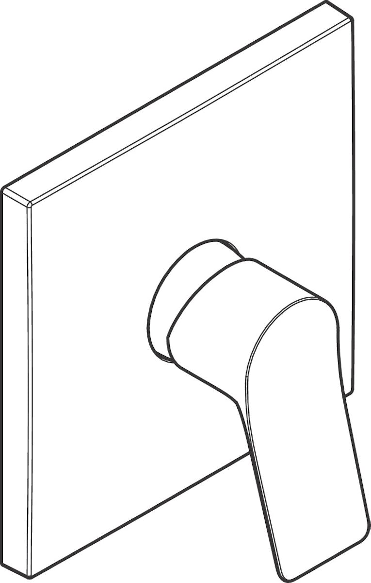 Pintaosa Hansgrohe 75615703 Vivenis Suihkuh Valk [6352036]