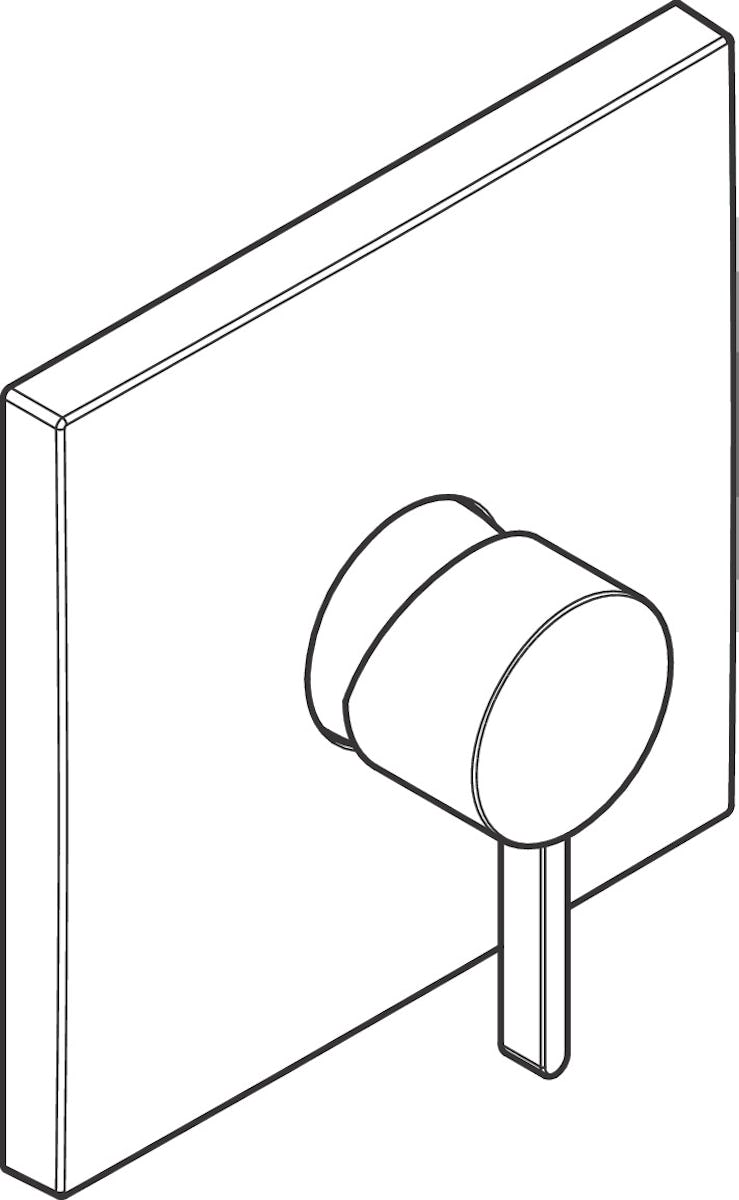Pintaosa Hansgrohe 76615703 Finoris Suihku Valk [6352038]