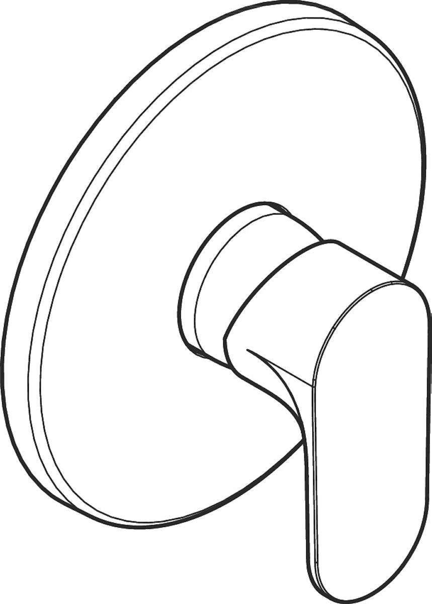 Pintaosa Hansgrohe 72667670 Rebris S Musta [6352032]
