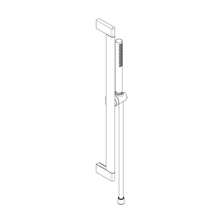 Suihkusetti Hansgrohe 24372700 Pulsify S100 1Jet Valk [6550251]