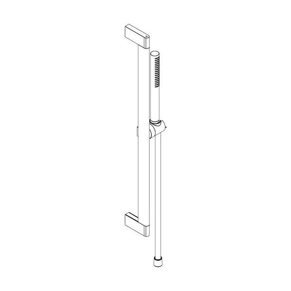 Suihkusetti Hansgrohe 24373000 Pulsify S100 1Jet Kromi [6550252]