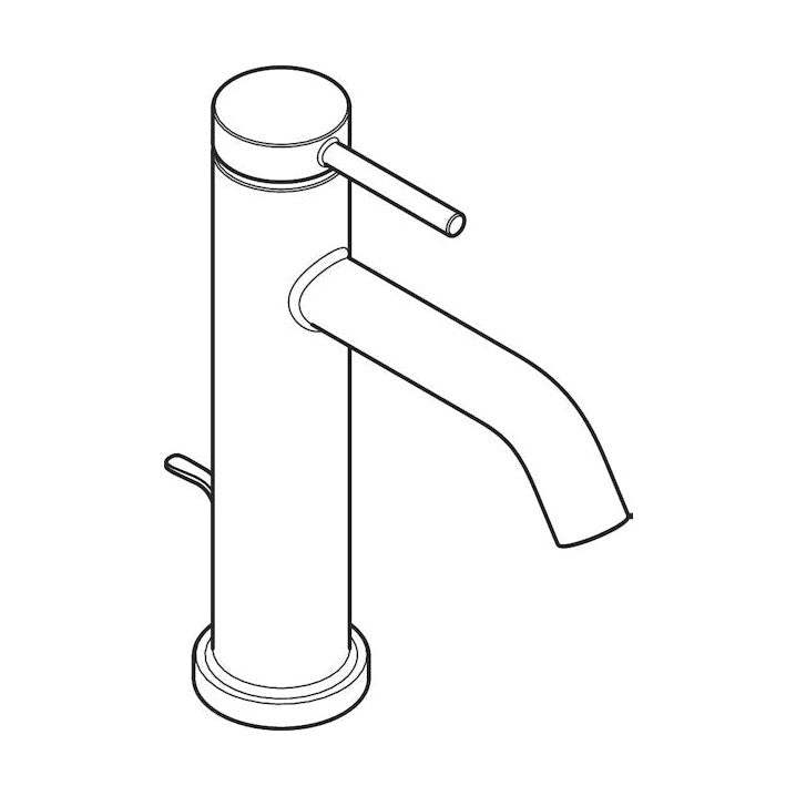Pesuallashana Hansgrohe 73318670 Tecturis S 110 Musta [6151008]