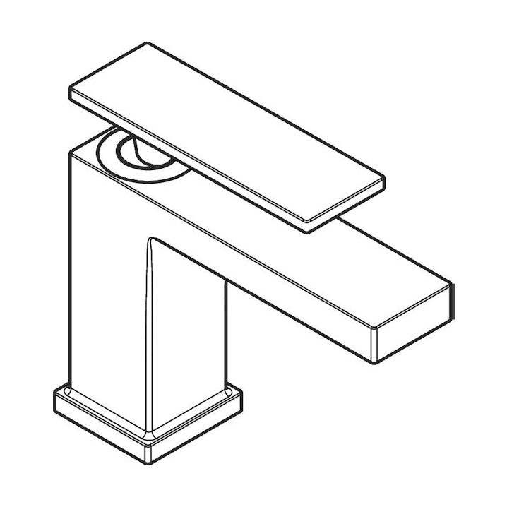 Pesuallashana Hansgrohe 73001700 Tecturis E 80 Valk [6150962]