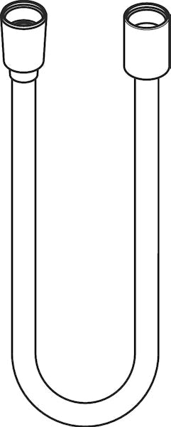 Suihkuletku Hansgrohe 28220700 Design 125 Cm Valk [6550293]