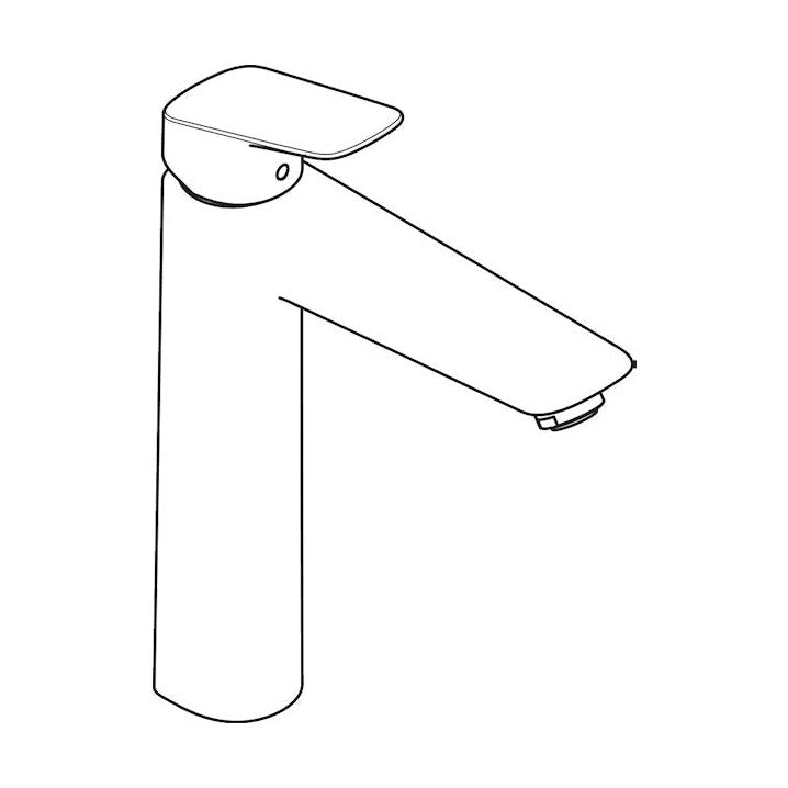 Pesuallashana Hansgrohe 71091670 Logis 190 Musta [6151011]