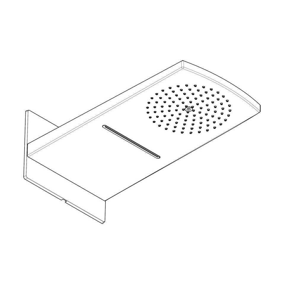 Yläsuihku Hansgrohe 28433000 Raindance Rainfall [6559406] |