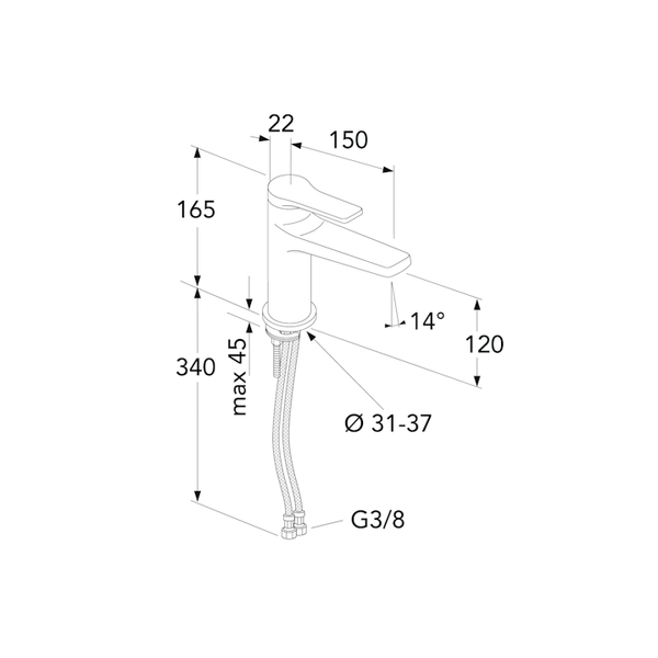 Pesuallashana GB41219951 Gustavsberg Epic [6170052]