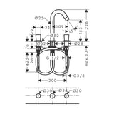 Pesuallashana Hansgrohe 71133000 Logis 2 - Ote [6150396] |