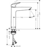 Pesuallashana Hansgrohe 71091000 Logis 190 [6150379] |