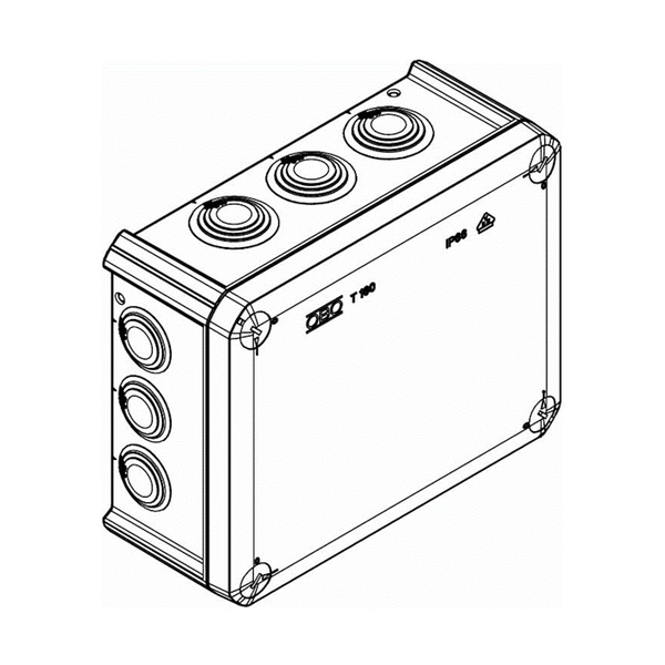 Jakorasia Obo T160Kl Pp16Mm2Ip66 7Xm25+5Xm32 [1627186] |