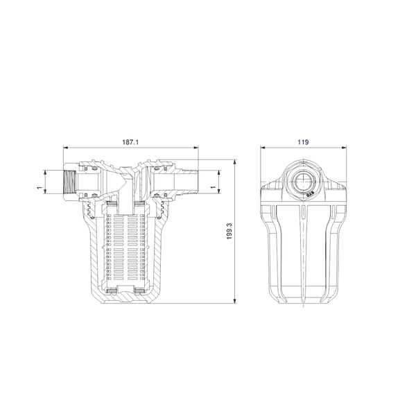 Tulosuodatin 250 Micronia 4772048