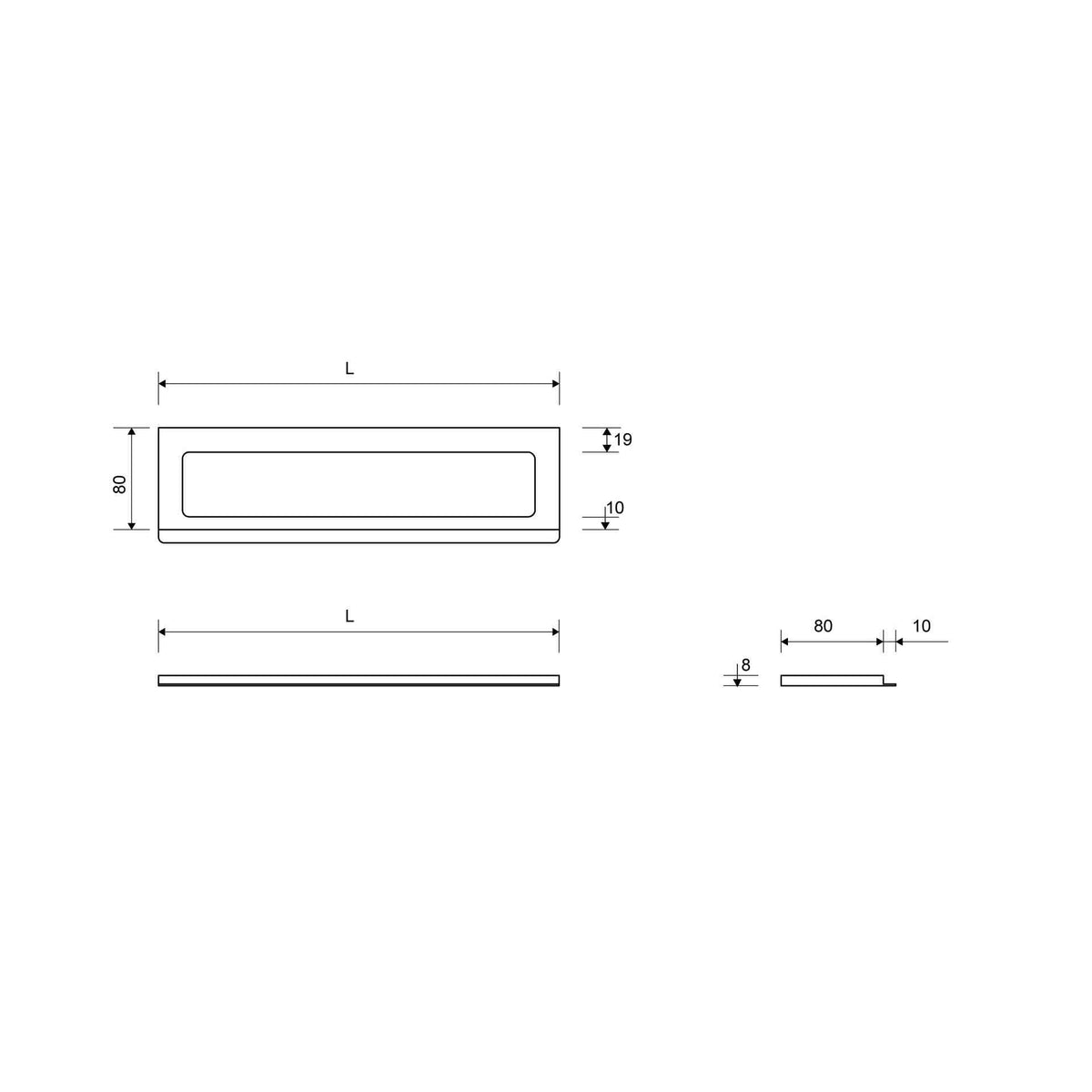 Kaivon kehys Unidrain Classicline 700/8 mm 1500 1500.0708 [3307671] |