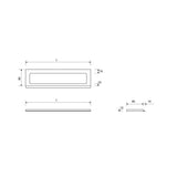 Kaivon kehys Unidrain Classicline 700/12 mm 1500 1500.0712 [3307673] |